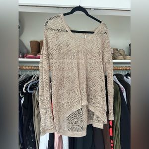 free people knitted sweater